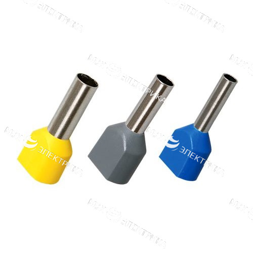 Наконечник НШВИ(2) 1.0-8 свет. зел. (уп.100шт) IEK UTE10-D2-2-100