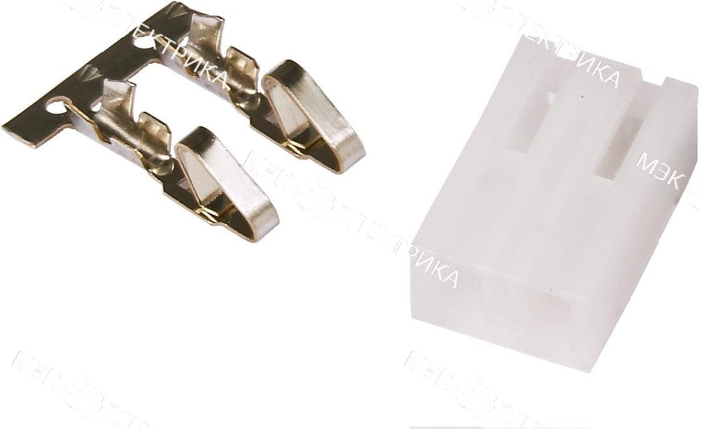 Розетка кабельная с контактами 5.08мм MHU-2 (DS1074-2 F)