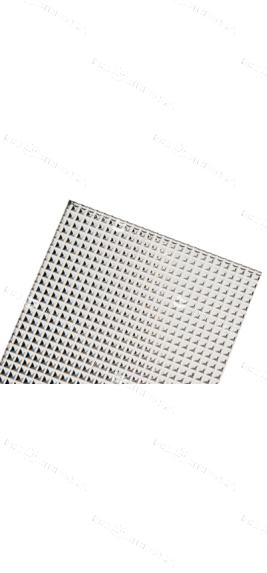 Рассеиватель микропризма для грильято с рамкой для 588*180 (582*174 мм) 2 шт в упаковке