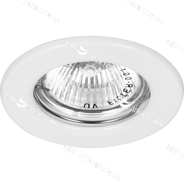 Светильник потолочный, MR16 G5.3 белый, DL10 Feron