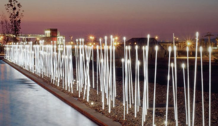 Декоративный светильник iGuzzini Typha Bollard Steel ADT3.713 (1000mm)