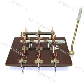 Переключатель ПБ-36 УЗ 630А с дугогасительными камерами