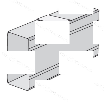 DKC In-Liner Накладка боковая SGAN 40 для серии ТА-EN, TA-GN