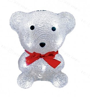 Световая фигура "Медвежонок арктический с бантом", IP20