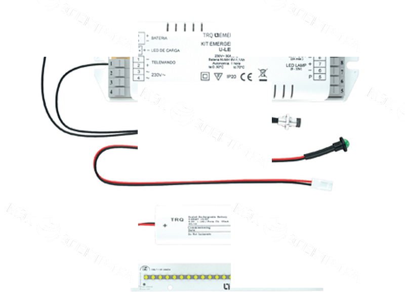 Аварийный блок CONVERSION KIT LED K-501 SLICK /LED линейка в комплекте/