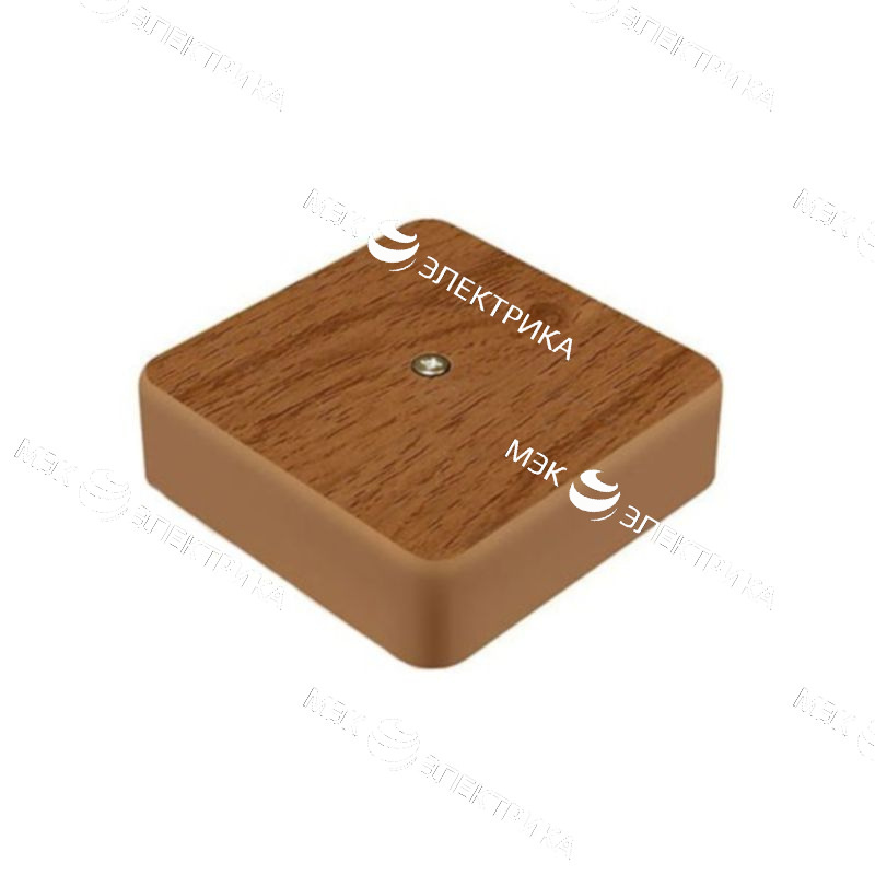 Кор.расп. о/пров. 75-75-20 с клем.кол. (IP-40) дуб