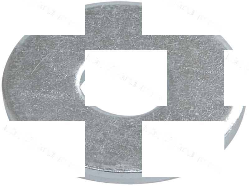 Шайба М6 плоская (уп.1000шт) IEK CLP1M-SH-6