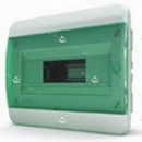 Бокс встраиваемый IP-40 12 модулей проз/зеленый BVZ 40-12-1