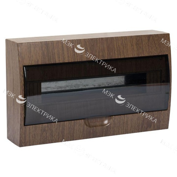 Щит ЩРН-П-18 IP41 темное дерево PROxima EKF pb40-n-18-dark