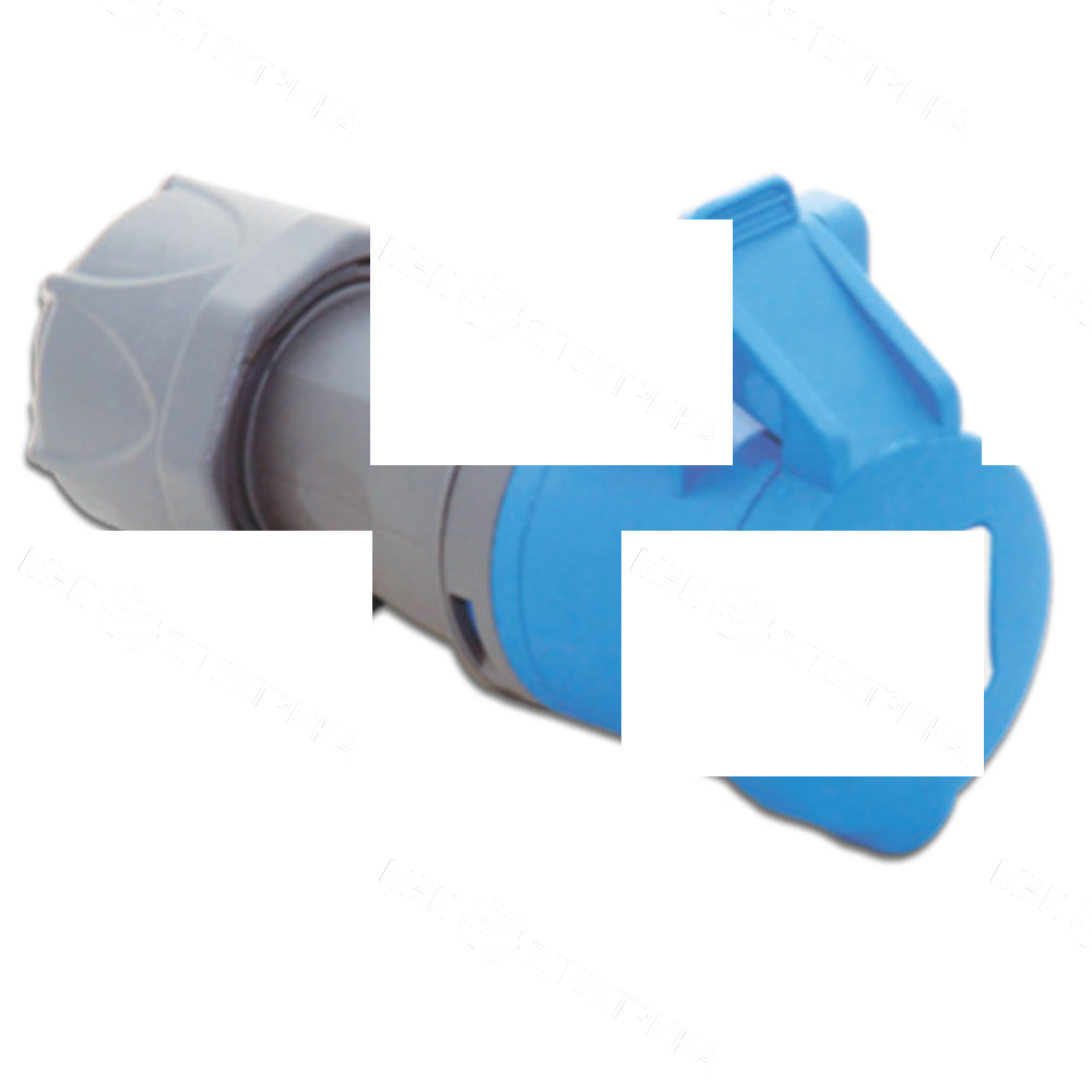 Розетка переносная 2P+E 3x16A,220-240V IP44 31.20.304.0900