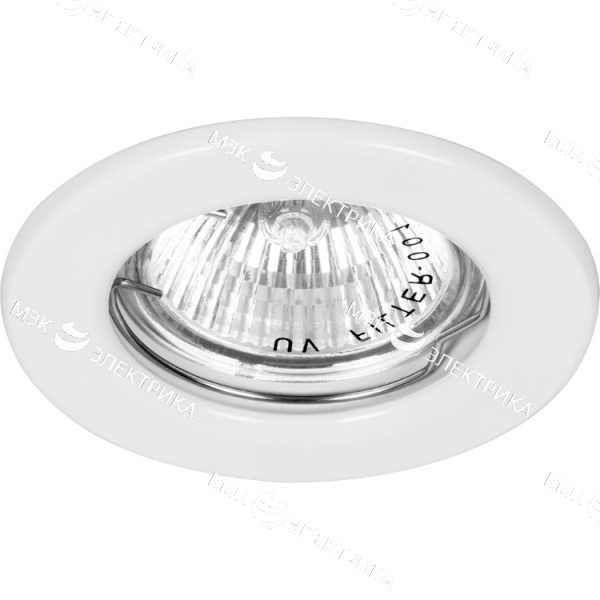 Светильник потолочный, MR16 G5.3 белый, DL10 Feron