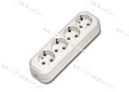 Колодка 4-х местная с з/к ASD 5140 