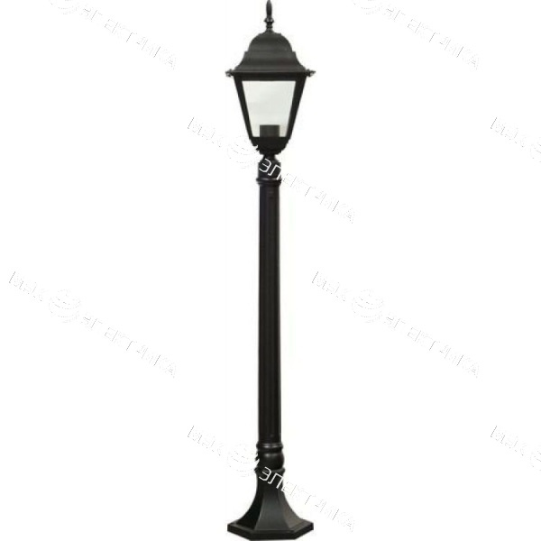 Светильник садово-парковый 100W 230V E27 черный, 4210 "Классика" Feron