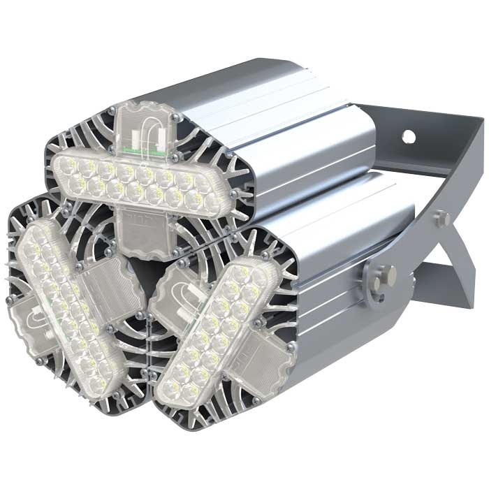 Светильник L-lego II 165 banner/135/Г30/4.0K/01/L100/IKIX-63/220AC IP66 поворотное крепление LEDEL L