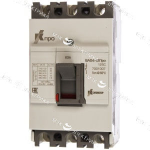 Выключатель автоматический ВА04-30Про 3р 40А Icu-10Ka (100C)