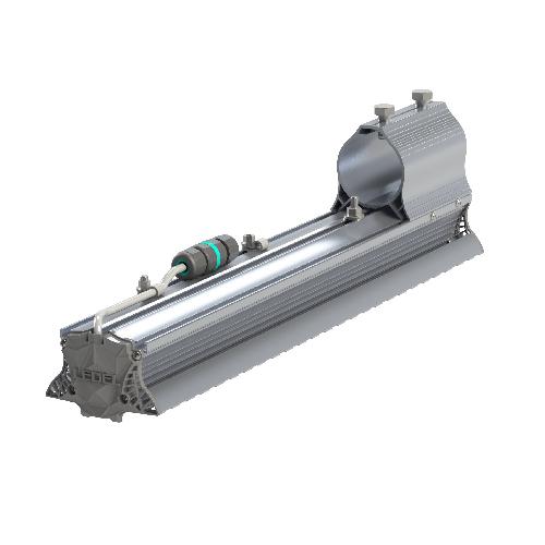 Светильник L-street 80 Turbine/66/Ш9/5.0K/01/SKV-02/220AC IP66 консольное крепление LEDEL 302020