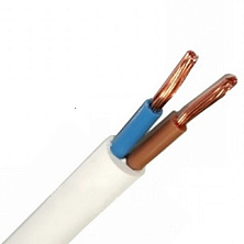 ШВВП 2х0,75 белый