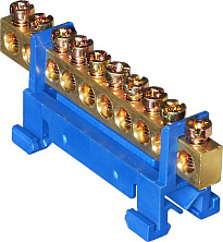 Шина N нулевая изолированная КSN-2-6х9-15