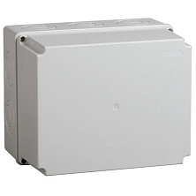 Коробка распаячная ОП 240х195х165 IP55 КМ41274 RAL7035 IEK UKO10-240-195-165-K41-55