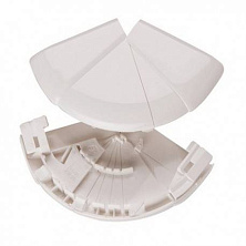 Угол для кабель-канала внешний изменяемый 60-120град. для DLP 105х50 бел. Leg 010619