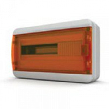 Бокс навесной IP-65 18 модулей прозр/оранжевая BNO 65-18-1