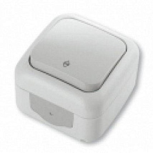 Выключатель проходной 1-клавишный IP-54 Вико