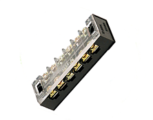 Блок зажимов БЗ-ТВ 15-4 15А 4пар карболит ASD