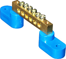 Шина N нулевая изолированная КSN-4-6х9-12