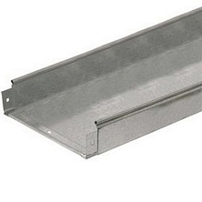 Лоток листовой неперфорированный 300х80 L3000 сталь 0.8мм IEK CLN10-080-300-3