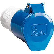 Розетка 213 переносная 2Р+РЕ 16А 220В IP44 