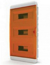 Бокс встраиваемый IP-40 36 мод. проз/оранжевый BVO 40-36-1