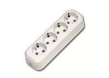 Колодка 4-х местная с з/к ASD 5140 